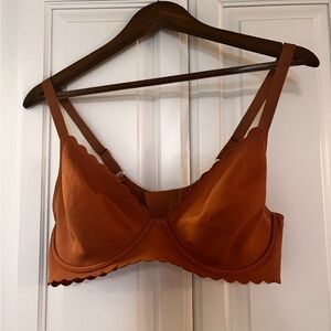 Aerie Smoothiez Demi Lightly Lined Bra, Mauve, Size 40C, Work 1x